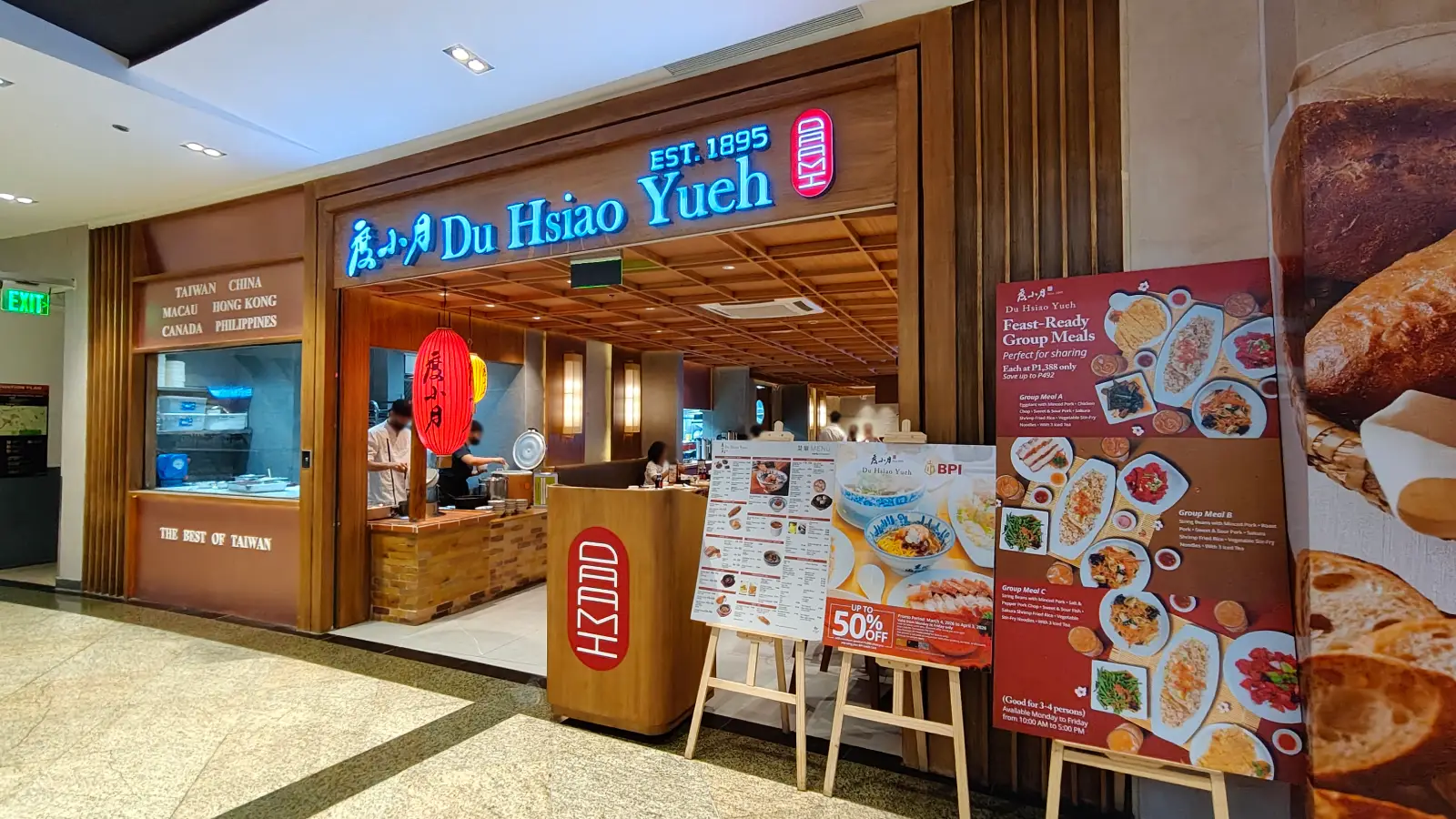 DU HSIAO YUEH in Glorietta